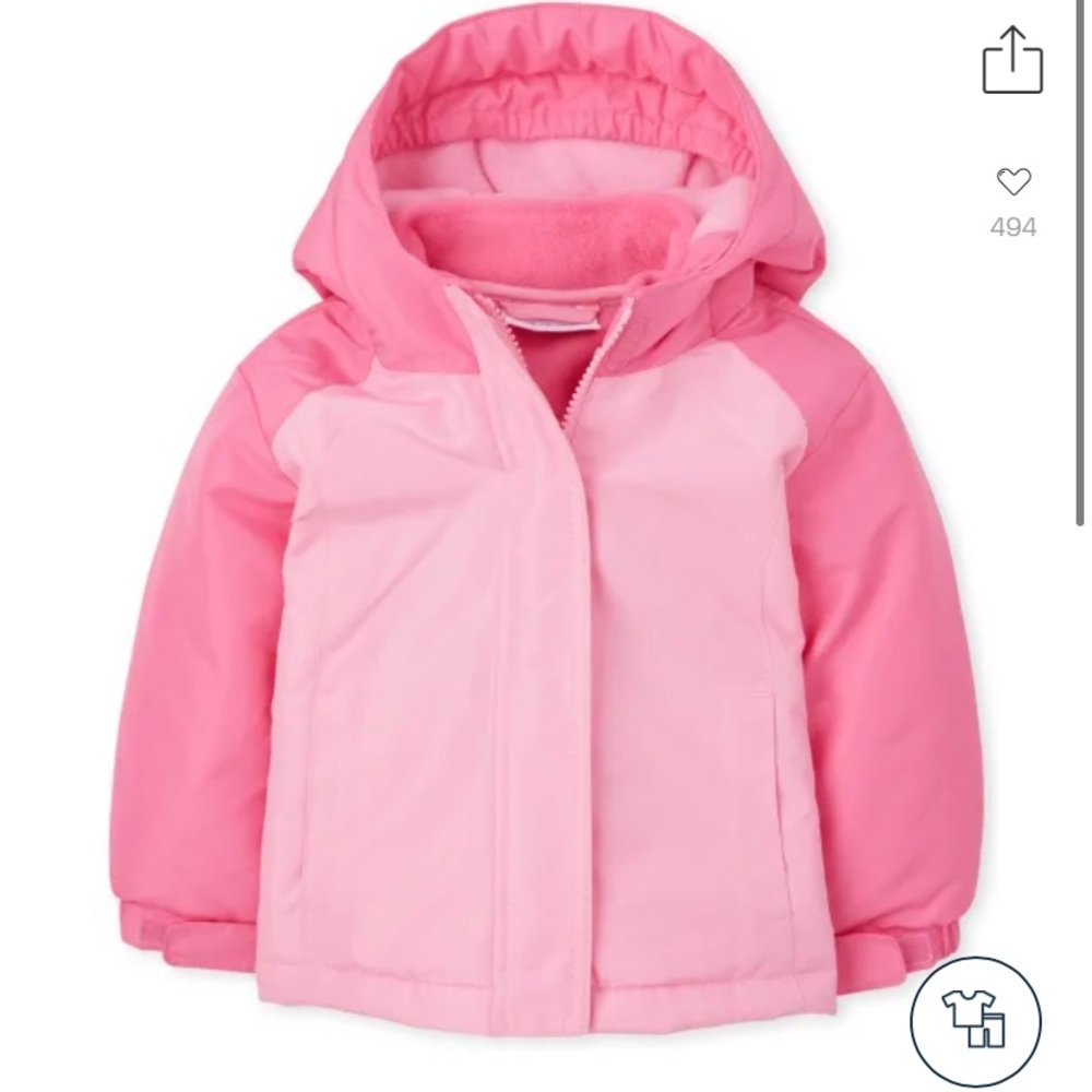 Children’s place toddlers jacket. In good condition. Used only once